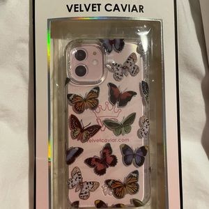 iPhone 12 mini Velvet Caviar butterfly case